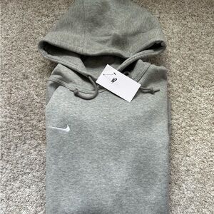 Nike Heather Gray Pullover Hoodie
